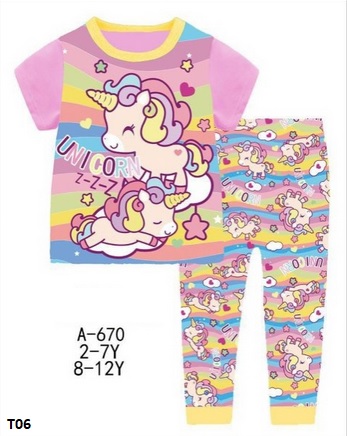 baju tidur unicorn
